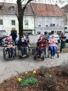 Margarethenhof Voitsberg am Ostermarkt Gruppenfoto 2