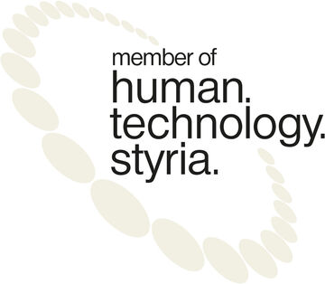 Logo von human technology styria.