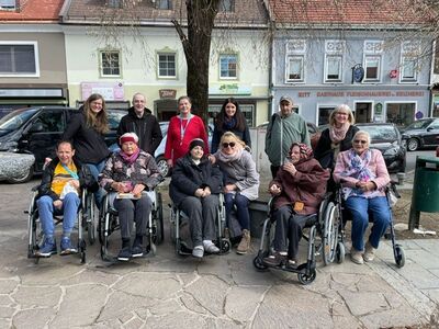 Margarethenhof Voitsberg am Ostermarkt Gruppenfoto